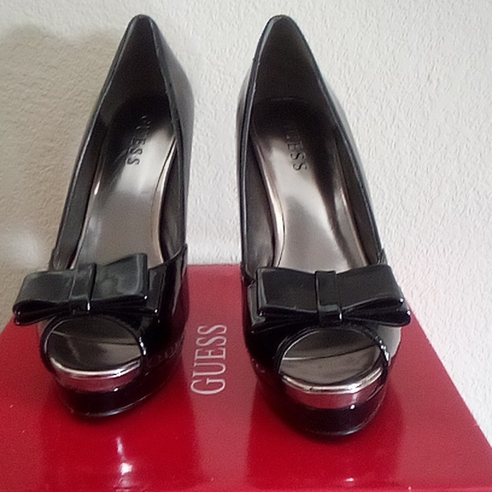 Guess Black Heel 7M